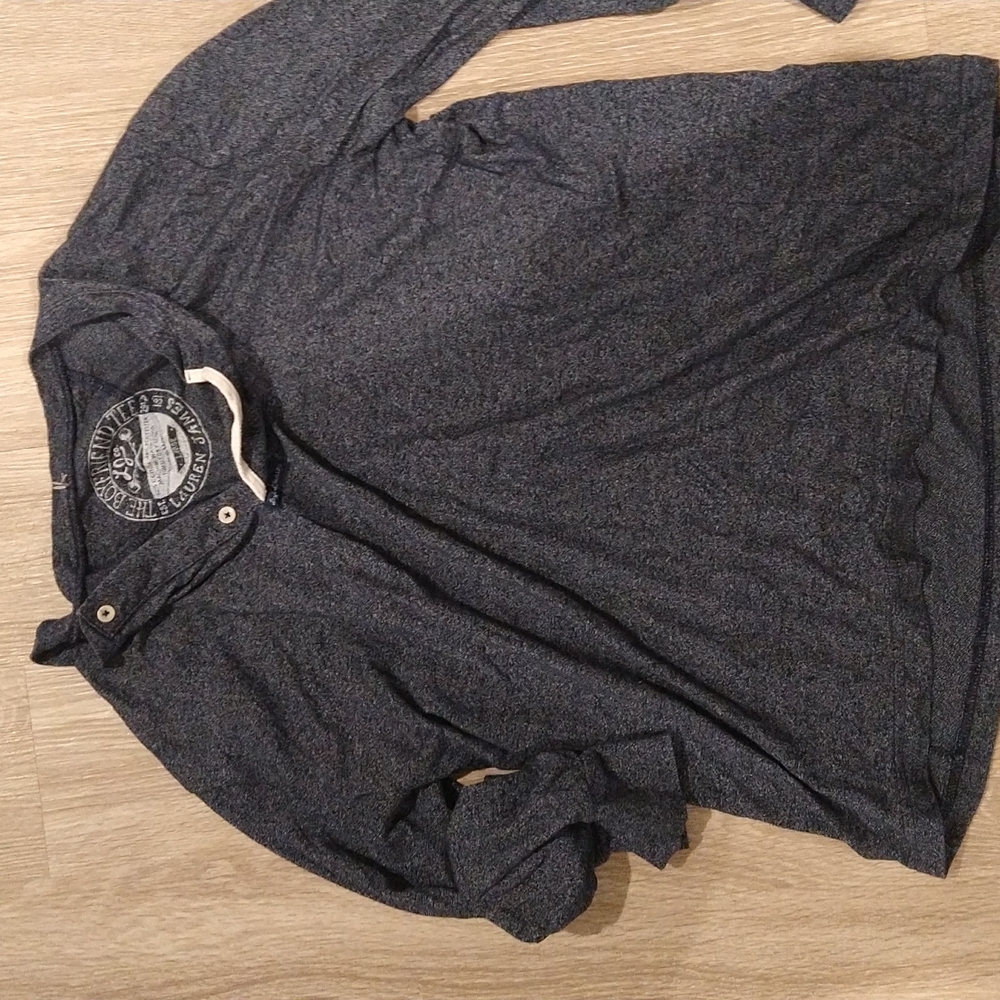 Size large blue Henley t shirt Lauren James